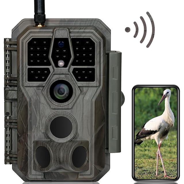 GardePro E8 Wildkamera mit externer Antenne