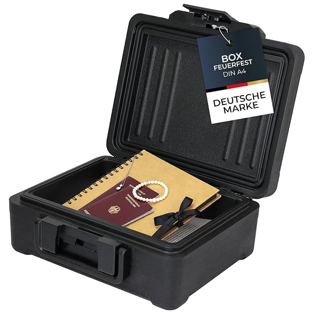 HMF feuerfeste A4-Dokumentenbox