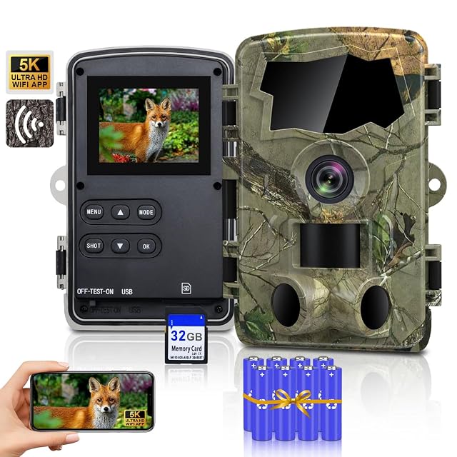 Lutranstra D909 5K-Wildkamera