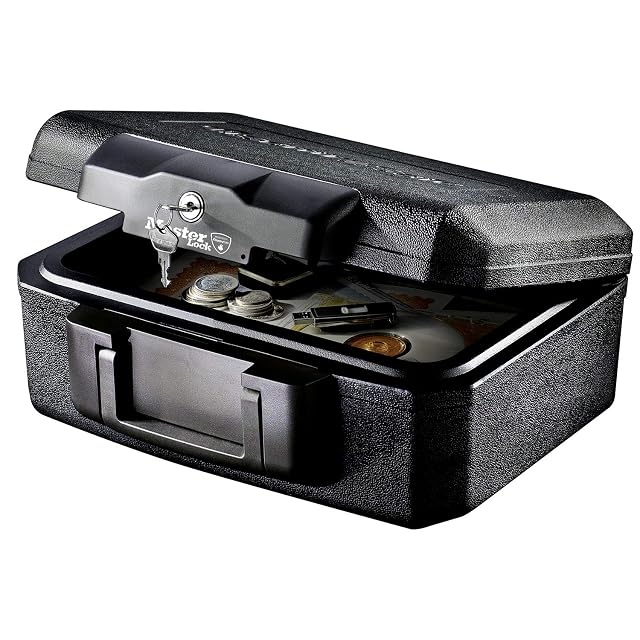 Master Lock feuerfeste und wasserdichte Dokumentenkassette
