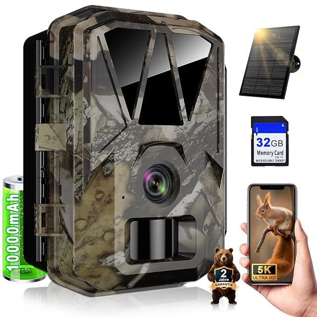 Mucxtaim H3W Solar-Wildkamera