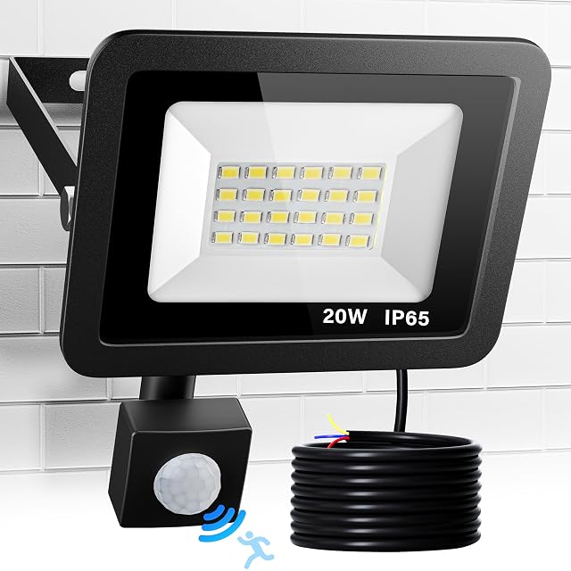 Realky LED-Strahler mit PIR-Sensor