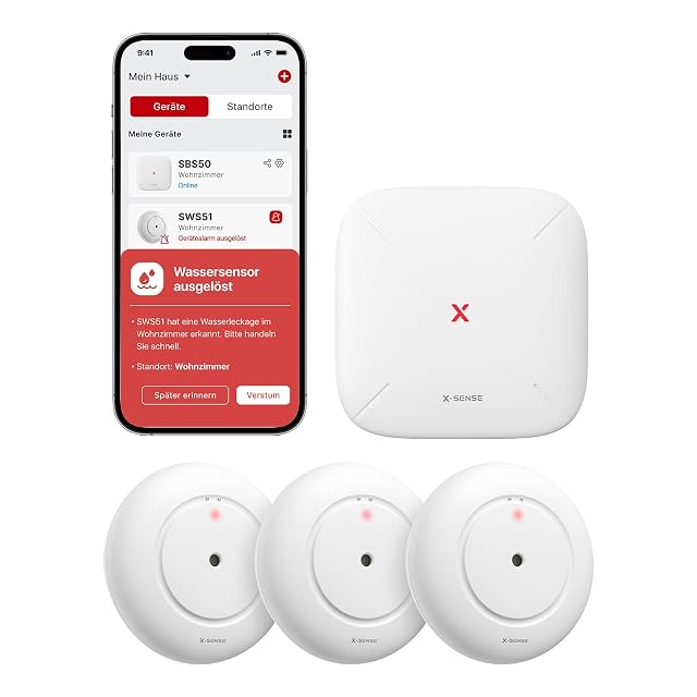X-Sense SWS54 WLAN-Wassermelder